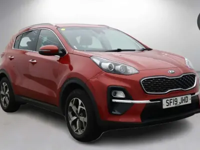 Used Kia Sportage 177 HP (130 kW) 2019 Red SUV