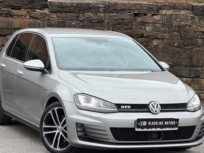 Used VW Golf VII GTD 184 HP (135 kW) 2014 Silver Hatchback