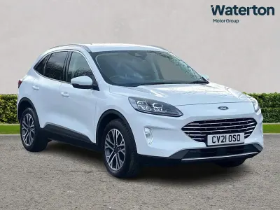 Usado Ford Kuga Titanium 2021 Blanco SUV
