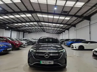 Used Mercedes EQC400 AMG line 300 kW (408 HP) 2022 Grey SUV