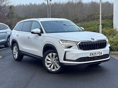 Used Skoda Kodiaq SE L 142 HP (104 kW) 2025 Moon white metallic SUV