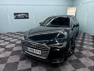 Used Audi A6 S-Line 286 HP (210 kW) 2018 Black Sedan