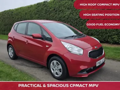Used Kia Venga Air 90 HP (66 kW) 2016 Red Hatchback