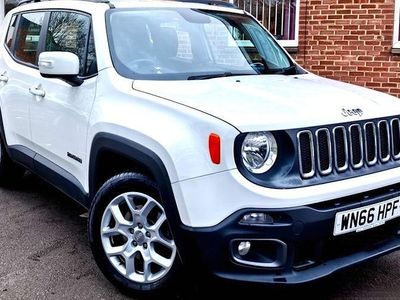 White Used 2016 Jeep Renegade Longitude SUV | £5,830 (Fair price)