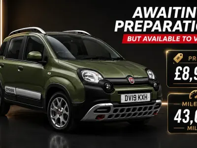 Used Fiat Panda Cross Cross 69 HP (50 kW) 2019 Green Hatchback