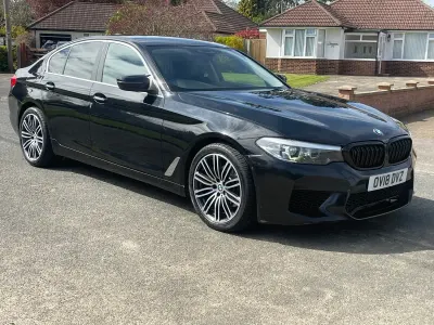 Used BMW 520 Sport Line 2018 Black Sedan