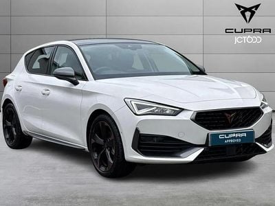 Used Cupra Leon 150 HP (110 kW) 2024 White Hatchback