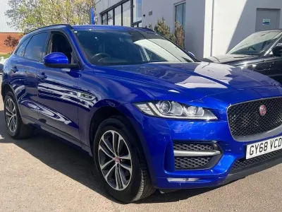 Used Jaguar F-Pace R-Sport 180 HP (132 kW) 2018 Blue SUV