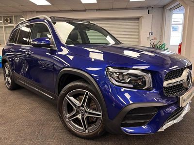 Used Mercedes GLB200 AMG Line Premium Plus 163 HP (119 kW) 2022 Blue SUV