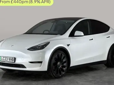 Used Tesla Model Y Performance 392 kW (534 HP) 2023 White SUV