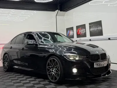 Used BMW 320 M Sport 2015 Black Sedan