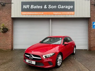 Used Mercedes A180 116 HP (85 kW) 2019 Red Hatchback