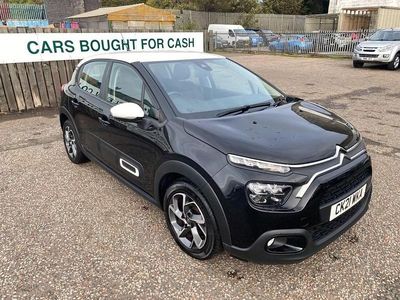 Used Citroën C3 PureTech 83 HP (61 kW) 2021 Black Hatchback