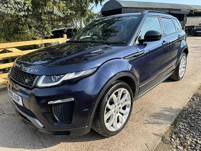 Used Land Rover Range Rover evoque HSE Dynamic 2016 Blue Estate