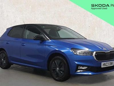 Blue Used 2023 Skoda Fabia Colour Edition Hatchback | £14,025 (Fair price)