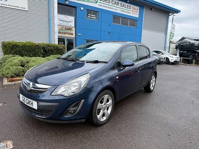 Used Vauxhall Corsa 85 HP (62 kW) 2012 Blue Hatchback