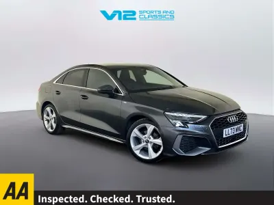 Used Audi A3 S-Line 110 HP (80 kW) 2023 Grey Sedan