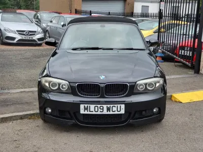 Usado BMW 118 Cabriolet M Sport 141 CV (103 kW) 2009 Negro Descapotable