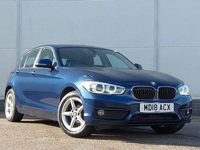 Used BMW 116 Performance 116 HP (85 kW) 2018 Blue Hatchback