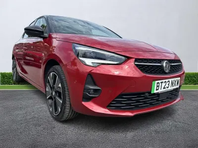 Used Vauxhall Corsa-e Ultimate 100 kW (136 HP) 2023 Red Hatchback