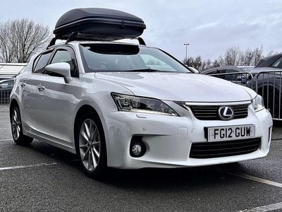 Used Lexus CT200h 2012 White Hatchback