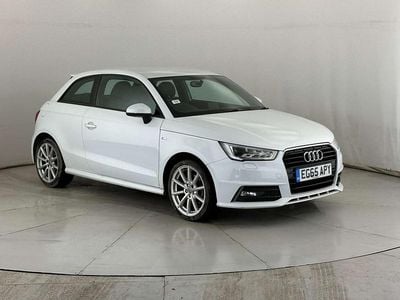 Used Audi A1 S-Line 125 HP (91 kW) 2015 White Hatchback