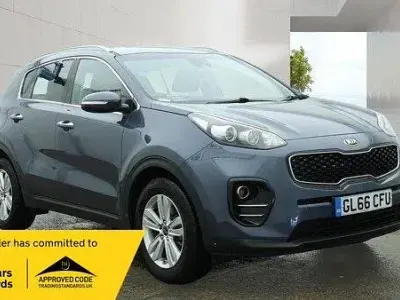 Used Kia Sportage 141 HP (103 kW) 2017 Blue SUV