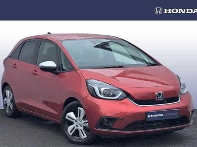 Crystal red Used 2021 Honda Jazz Hybrid Hatchback | £14,980 (Fair price)