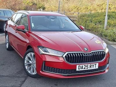 Used Skoda Superb SE L 147 HP (108 kW) 2025 Carmine red metallic Estate