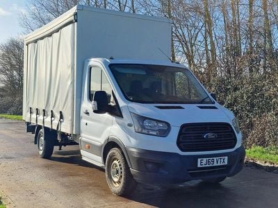 Used Ford Transit 130 HP (95 kW) 2019 White Cabriolet
