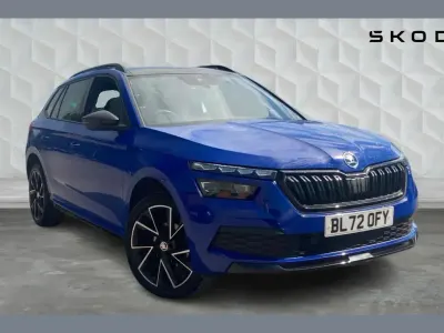Used Skoda Kamiq Monte Carlo 115 HP (84 kW) 2023 Blue SUV