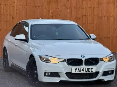 Begagnad BMW 320 M Sport 2014 Vit Sedan