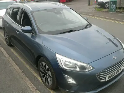 Used Ford Focus Zetec 2019 Blue Estate