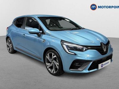 Used Renault Clio V RS Line 140 HP (102 kW) 2020 Blue Hatchback