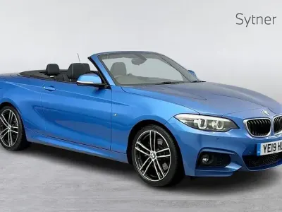 Used BMW 230 M Sport 249 HP (183 kW) 2019 Blue Cabriolet