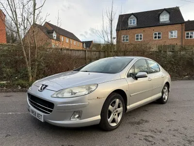 Używany Peugeot 407 Sport 2008 Srebrny Sedan/Limuzyna