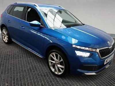 Used Skoda Kamiq SE L Executive 147 HP (108 kW) 2023 Blue SUV