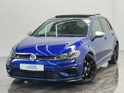 Used VW Golf VII R 300 HP (220 kW) 2019 Blue Hatchback