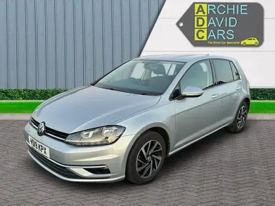 Used VW Golf VII Match 115 HP (84 kW) 2019 Silver Hatchback