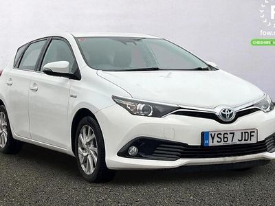 White Used 2018 Toyota Auris Hybrid Hatchback | £12,999 (Fair price)