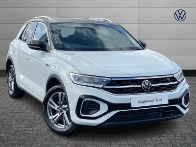 Used VW T-Roc R-line 190 HP (139 kW) 2023 White SUV