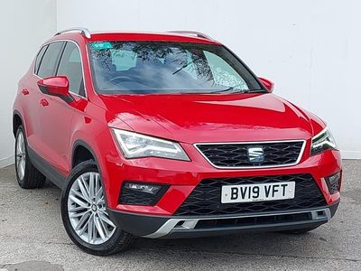 Używany Seat Ateca XCELLENCE 115 KM (84 kW) 2019 Czerwony SUV