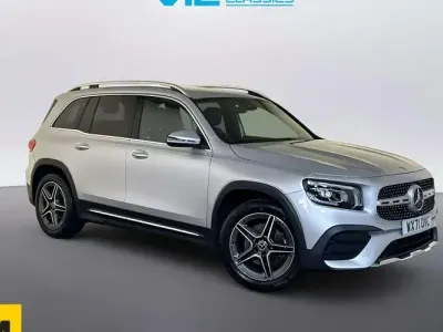 Used Mercedes GLB200 AMG line 163 HP (119 kW) 2021 Silver SUV