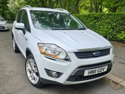 Usado Ford Kuga Titanium 163 CV (119 kW) 2011 Blanco SUV