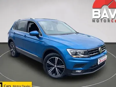 Used VW Tiguan SE 150 HP (110 kW) 2018 Blue SUV