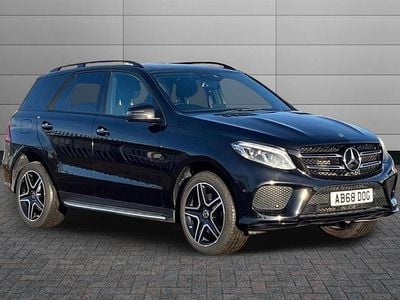 Obsidian black Used 2018 Mercedes GLE350 AMG Estate | £30,490 (A bit pricey)