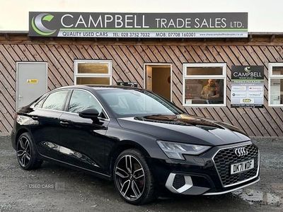 Used Audi A3 Sport 2021 Black Sedan