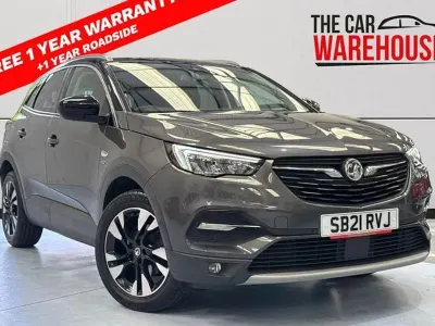 Used Vauxhall Grandland X Edition 130 HP (95 kW) 2021 Grey SUV