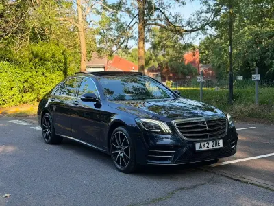 Used Mercedes S350 Executive 2021 Blue Sedan