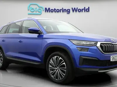 Used Skoda Kodiaq SE L Executive 150 HP (110 kW) 2023 Blue SUV